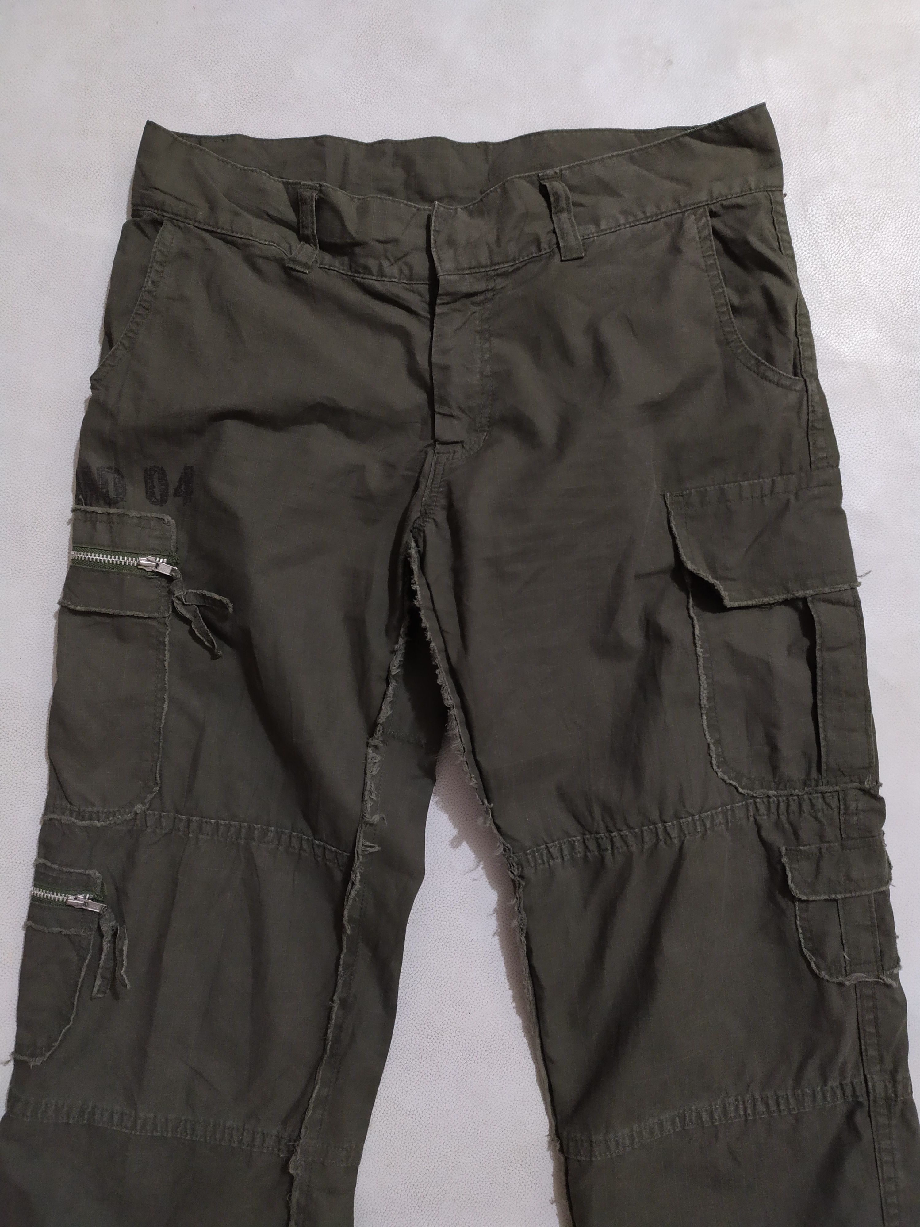 Japanese Brand 🔥Smaddy Japan Multipocket Tactical Cargo Pants Size US 28 / EU 44 - 2 Thumbnail