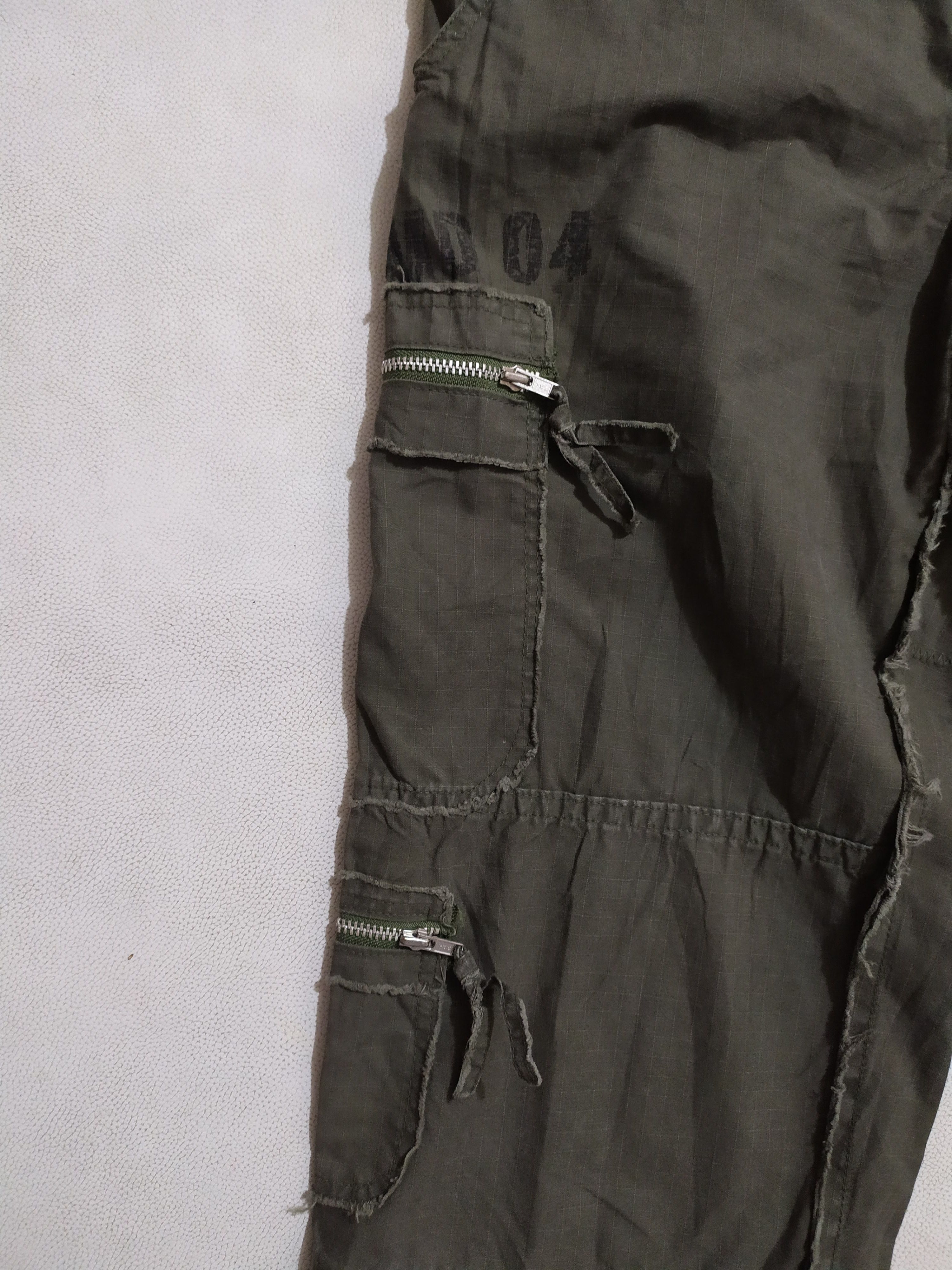 Japanese Brand 🔥Smaddy Japan Multipocket Tactical Cargo Pants Size US 28 / EU 44 - 4 Thumbnail
