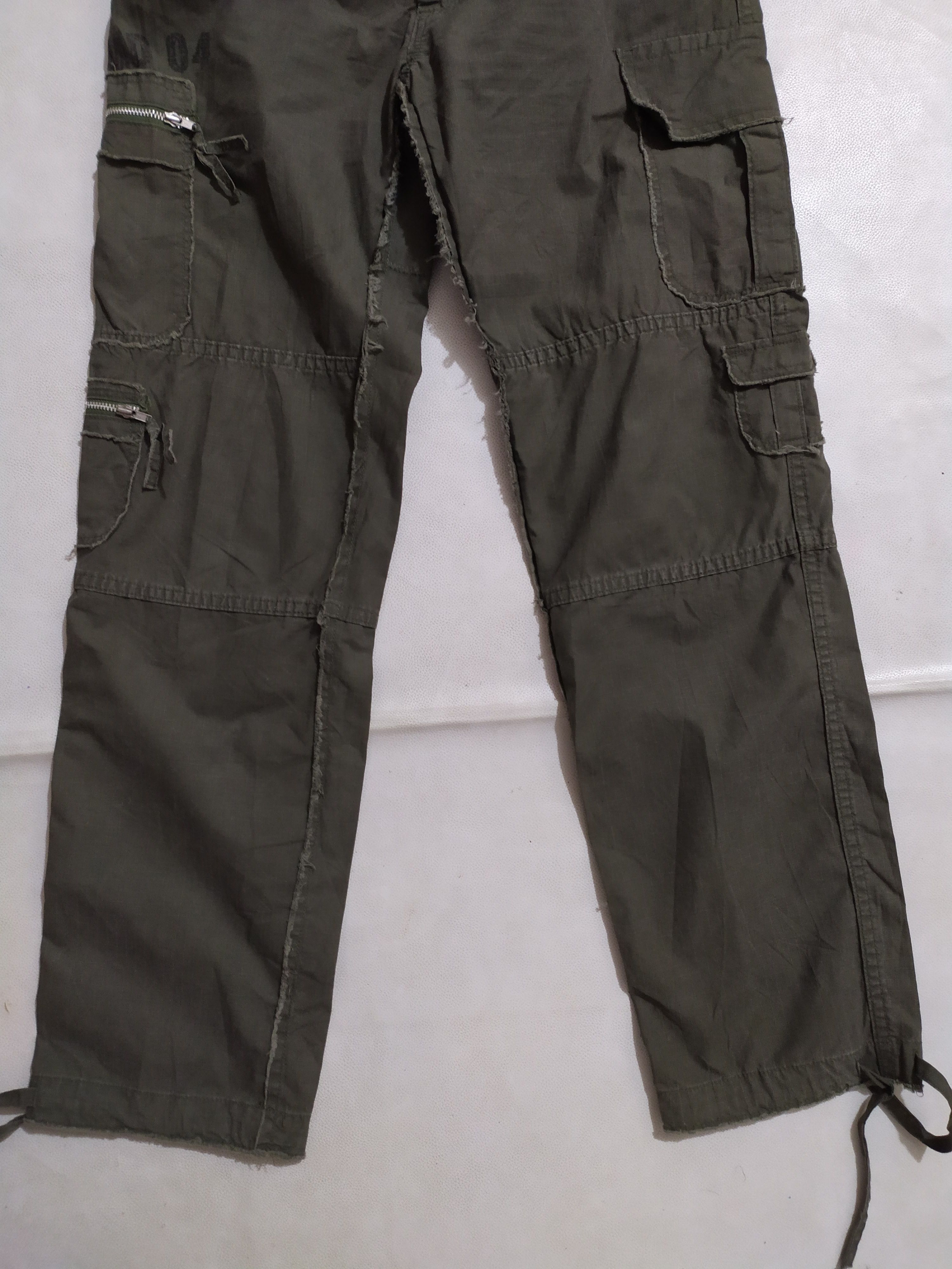 Japanese Brand 🔥Smaddy Japan Multipocket Tactical Cargo Pants Size US 28 / EU 44 - 3 Thumbnail