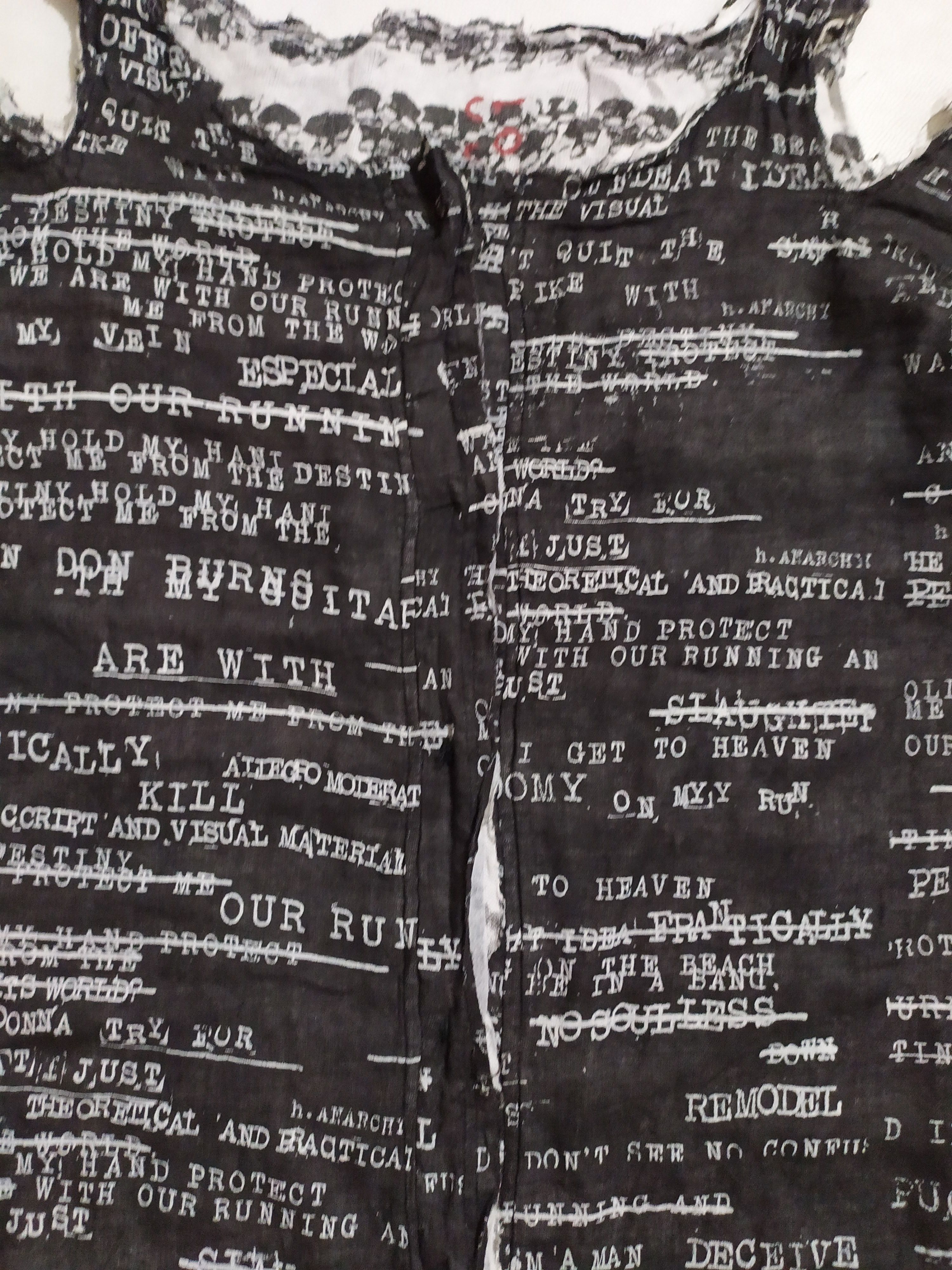 Japanese Brand Anarchy By H Naoto Reversible Skull Punk Bondage Distressed Size US M / EU 48-50 / 2 - 11 Thumbnail