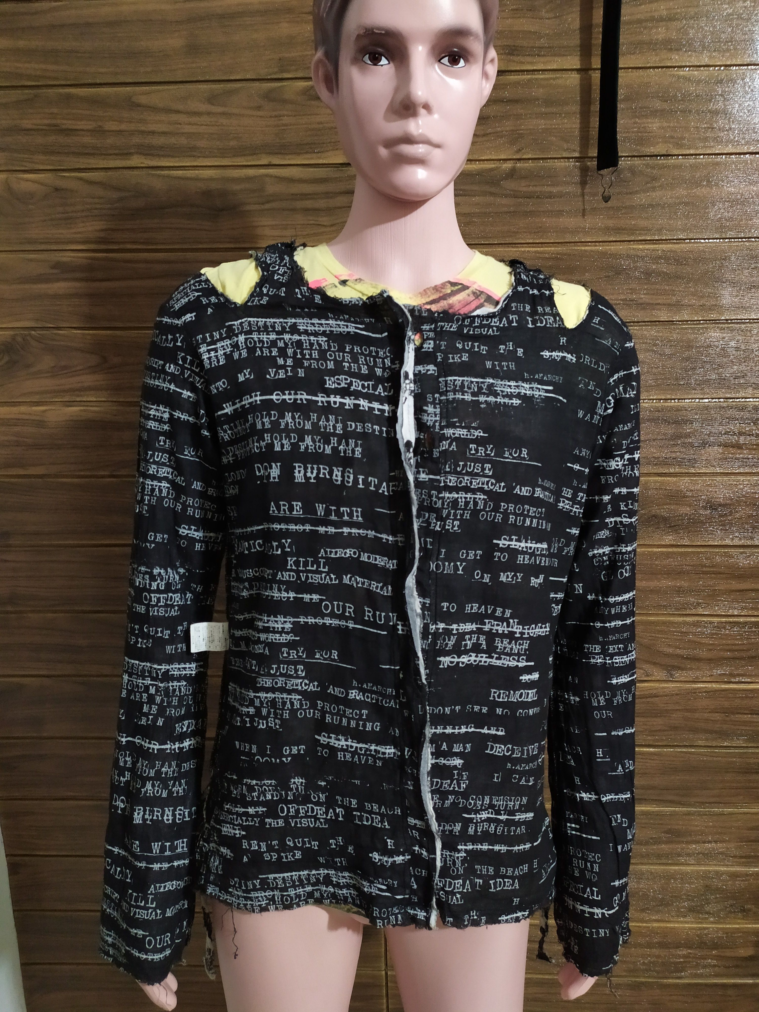Japanese Brand Anarchy By H Naoto Reversible Skull Punk Bondage Distressed Size US M / EU 48-50 / 2 - 5 Thumbnail