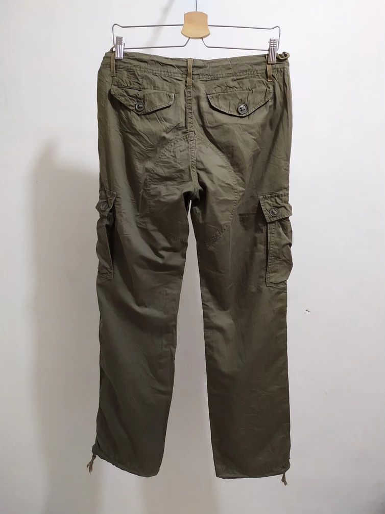 Japanese Brand 🔥BACK NUMBER Drawstring Waist/Hem MultiPocket CargoPants Size US 30 / EU 46 - 5 Thumbnail