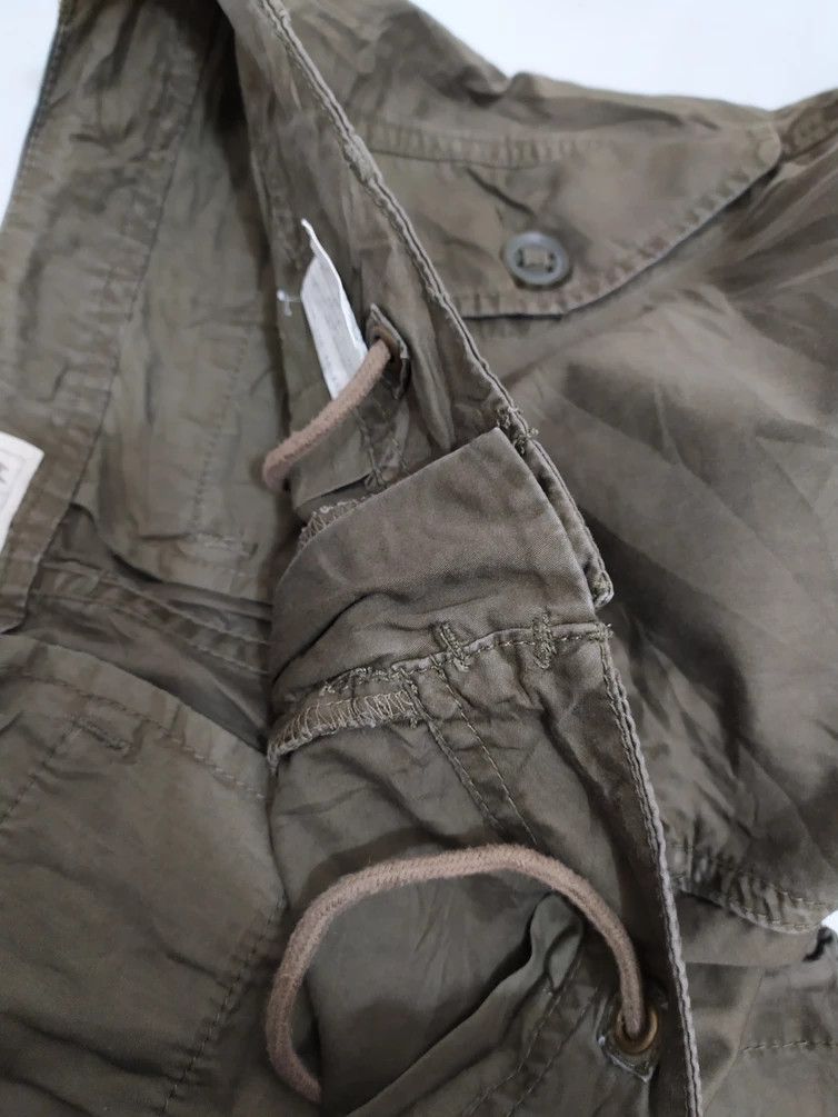 Japanese Brand 🔥BACK NUMBER Drawstring Waist/Hem MultiPocket CargoPants Size US 30 / EU 46 - 9 Thumbnail