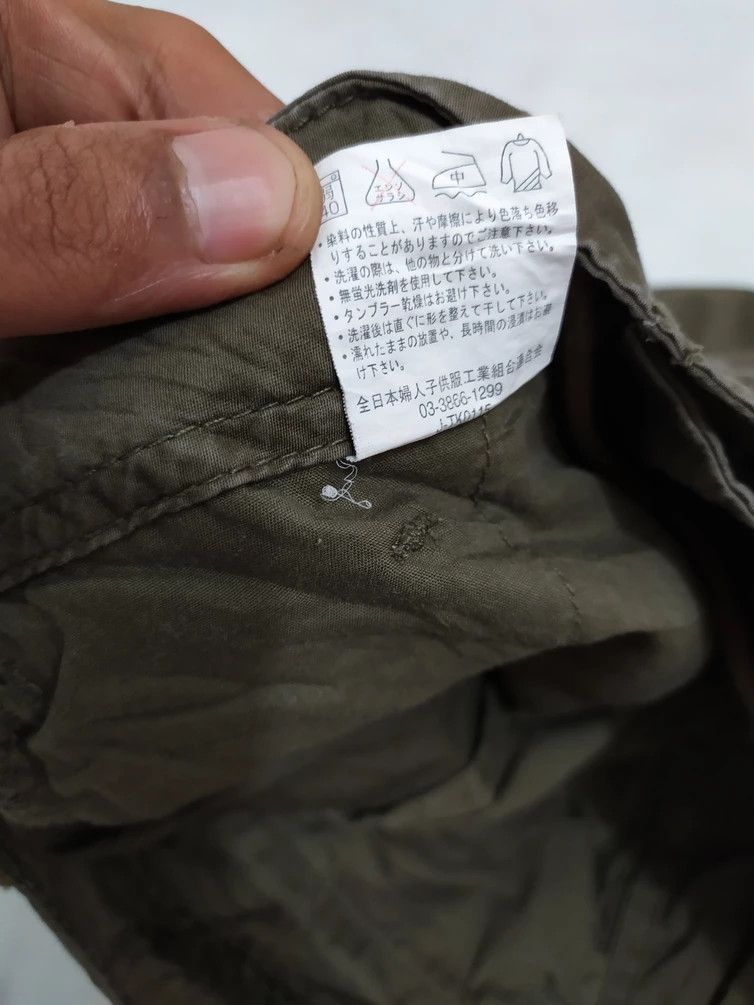 Japanese Brand 🔥BACK NUMBER Drawstring Waist/Hem MultiPocket CargoPants Size US 30 / EU 46 - 12 Thumbnail