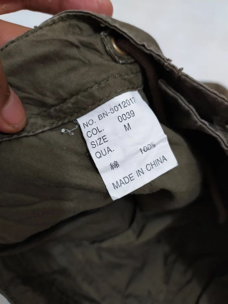 Japanese Brand 🔥BACK NUMBER Drawstring Waist/Hem MultiPocket CargoPants Size US 30 / EU 46 - 11 Thumbnail
