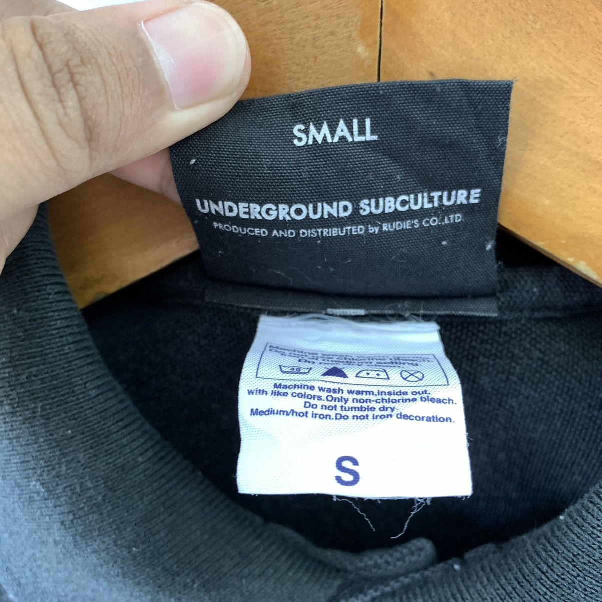 Japanese Brand Vintage Rudies Underground Subculture Polo Black Shirt Size US S / EU 44-46 / 1 - 4 Thumbnail