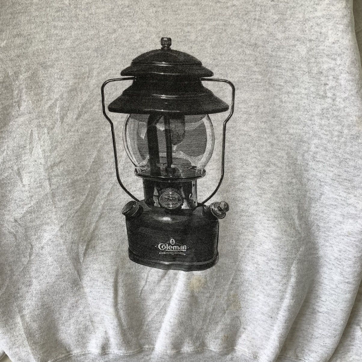 Coleman × Vintage Vintage 90s Coleman Outdoor Crewneck Sweatshirt Size US M / EU 48-50 / 2 - 2 Thumbnail
