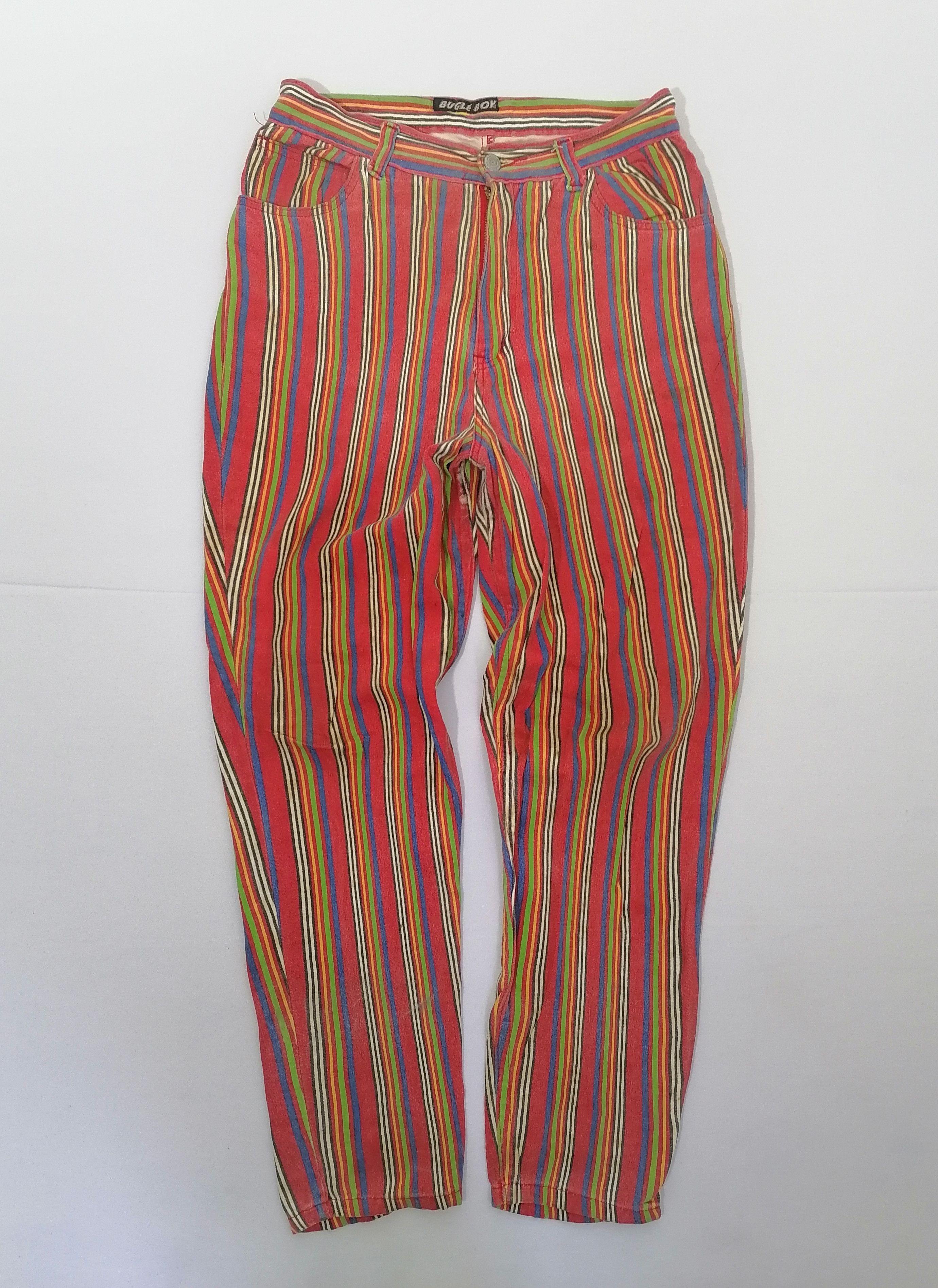 Bugle Boy Bugle Boy Motion Picture Colourful Pants Size US 29 - 1 Thumbnail