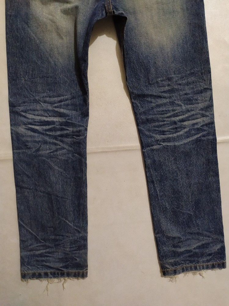 Japanese Brand 🔥Slack Smiley Design Denim Jeans Pants Size US 34 / EU 50 - 3 Thumbnail