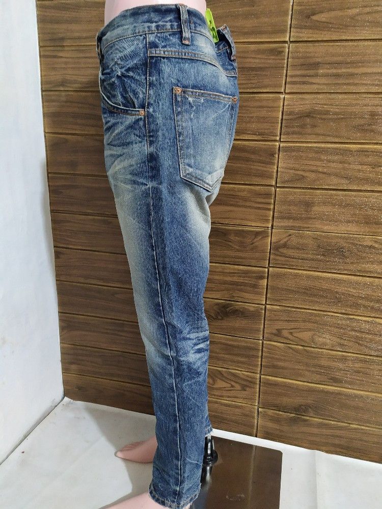 Japanese Brand 🔥Slack Smiley Design Denim Jeans Pants Size US 34 / EU 50 - 11 Thumbnail