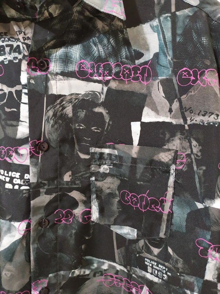 Japanese Brand 🔥Harboiled Comics Horror Label Fullprint Shirt nice design Size US L / EU 52-54 / 3 - 2 Thumbnail