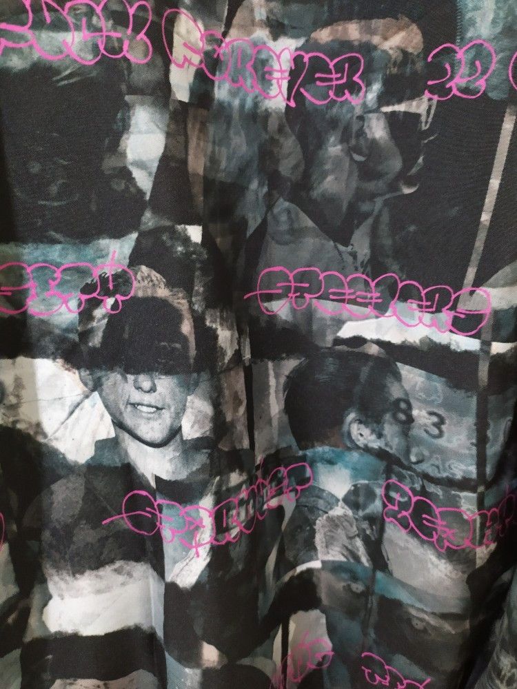 Japanese Brand 🔥Harboiled Comics Horror Label Fullprint Shirt nice design Size US L / EU 52-54 / 3 - 12 Thumbnail