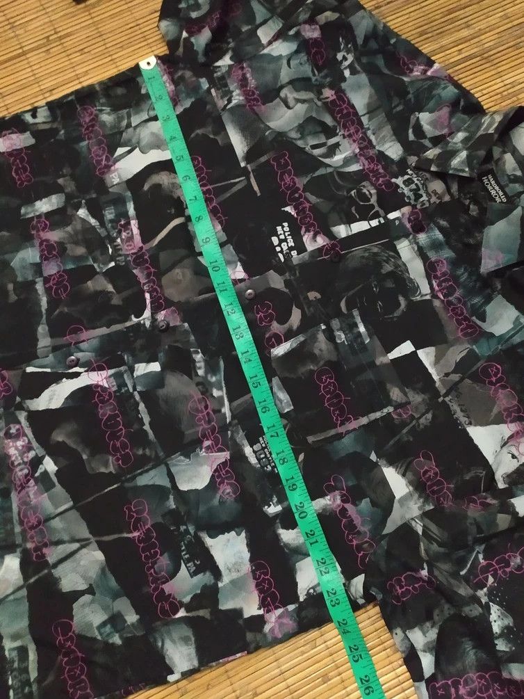 Japanese Brand 🔥Harboiled Comics Horror Label Fullprint Shirt nice design Size US L / EU 52-54 / 3 - 15 Thumbnail