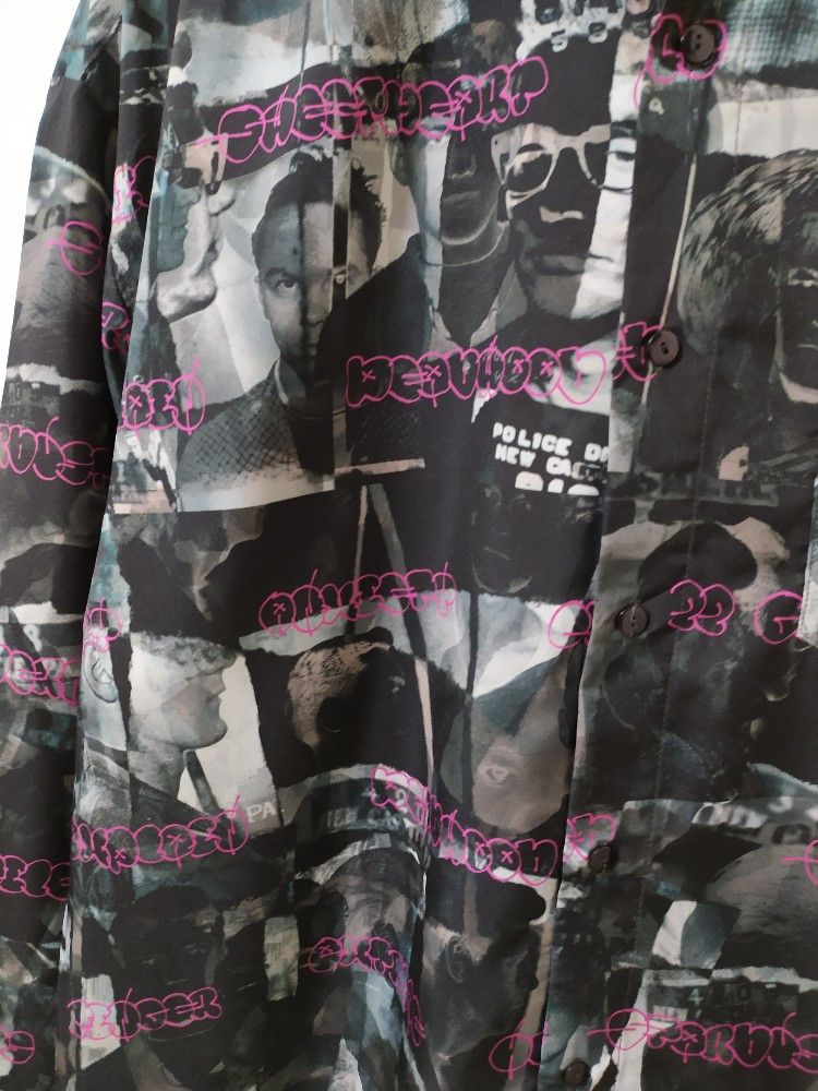 Japanese Brand 🔥Harboiled Comics Horror Label Fullprint Shirt nice design Size US L / EU 52-54 / 3 - 3 Thumbnail