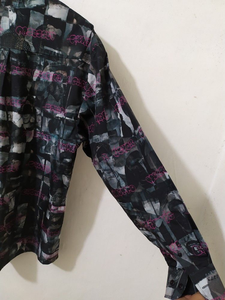 Japanese Brand 🔥Harboiled Comics Horror Label Fullprint Shirt nice design Size US L / EU 52-54 / 3 - 8 Thumbnail