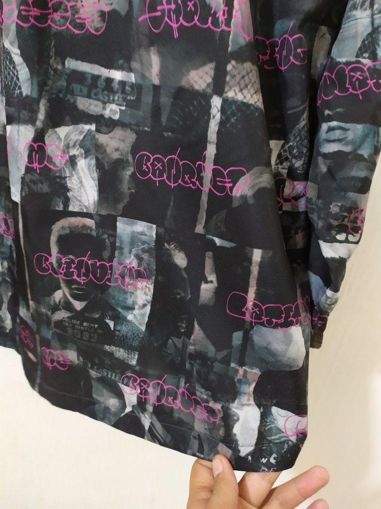Japanese Brand 🔥Harboiled Comics Horror Label Fullprint Shirt nice design Size US L / EU 52-54 / 3 - 11 Thumbnail
