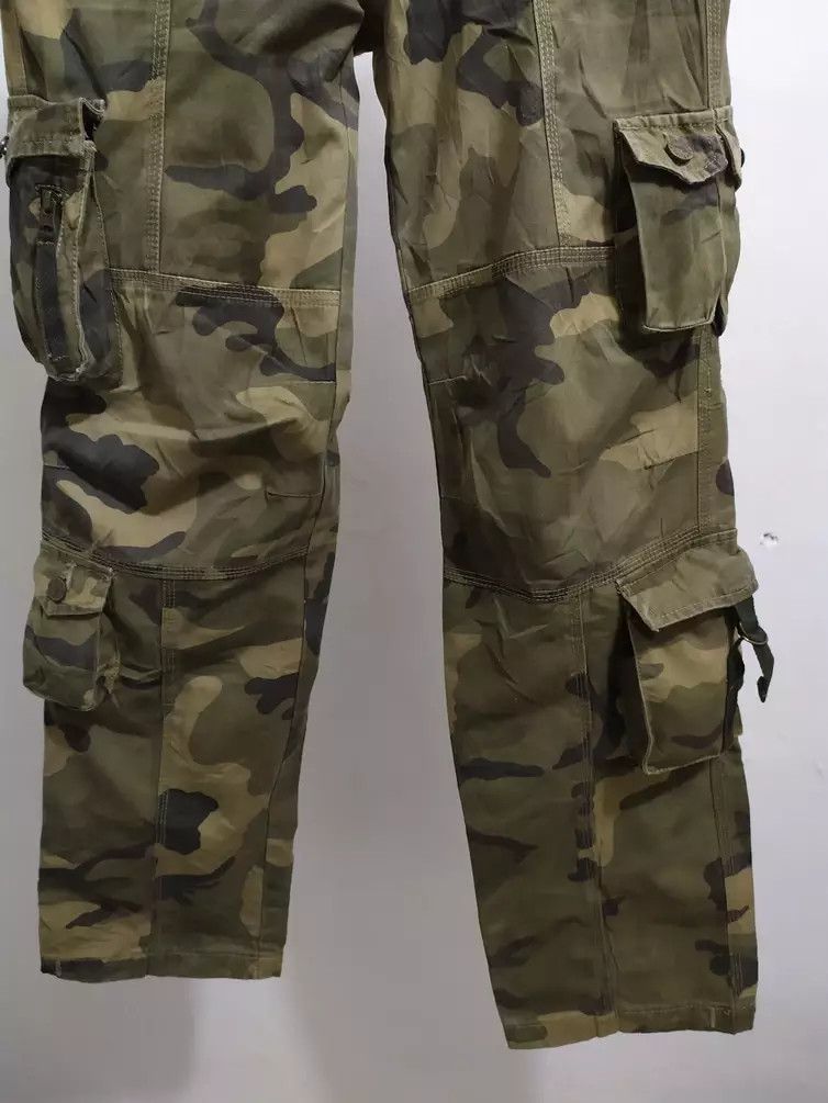 Japanese Brand 🔥JUNBEIKU Cargo Multipocket Tactical Military Camo Pants Size US 29 - 3 Thumbnail