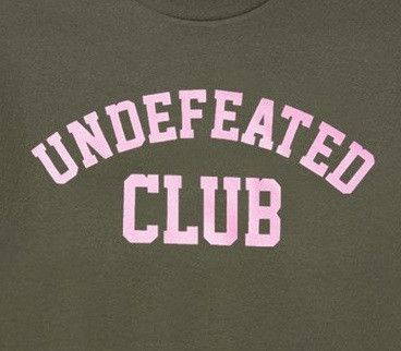 Anti Social Social Club × Undefeated DS UNDFTD x ASSC Pink Logo Club Army Tee in hand Size US XXL / EU 58 / 5 - 5 Thumbnail