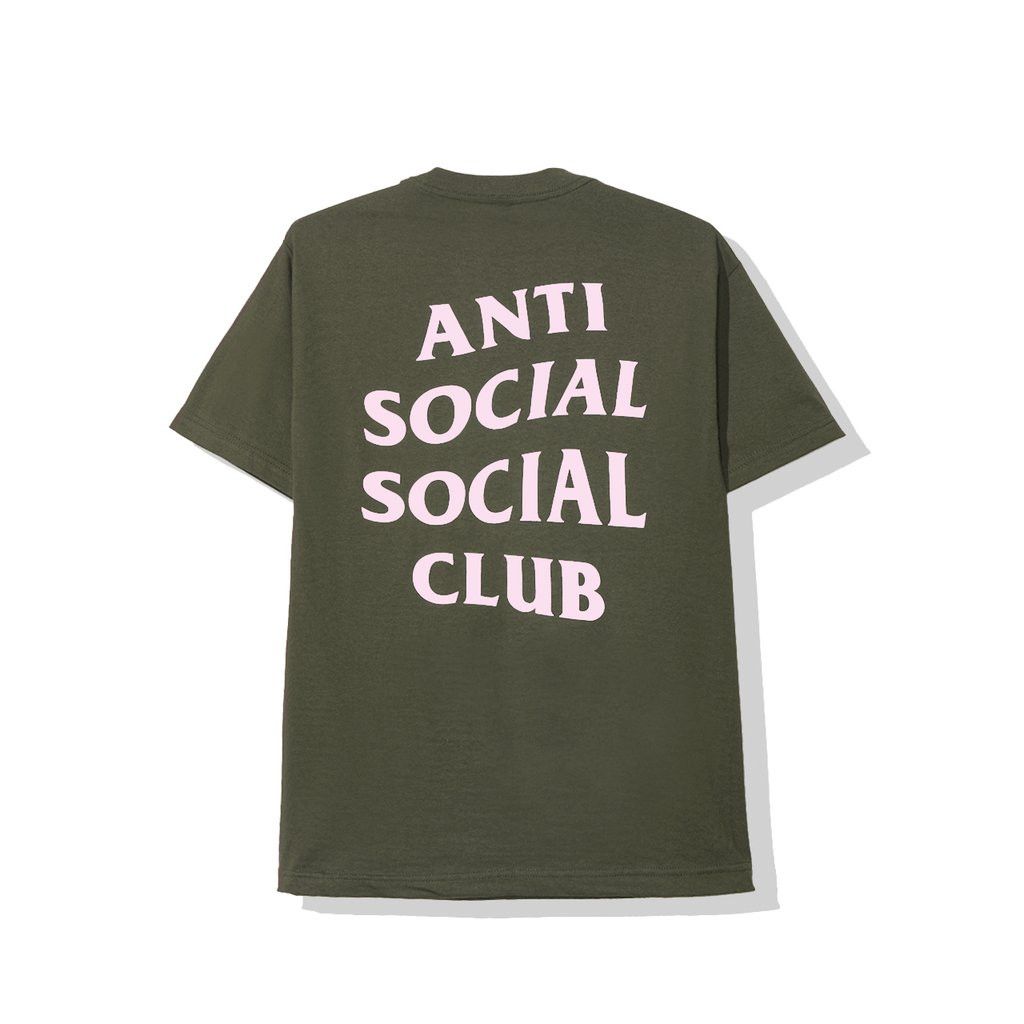 Anti Social Social Club × Undefeated DS UNDFTD x ASSC Pink Logo Club Army Tee in hand Size US XXL / EU 58 / 5 - 4 Thumbnail