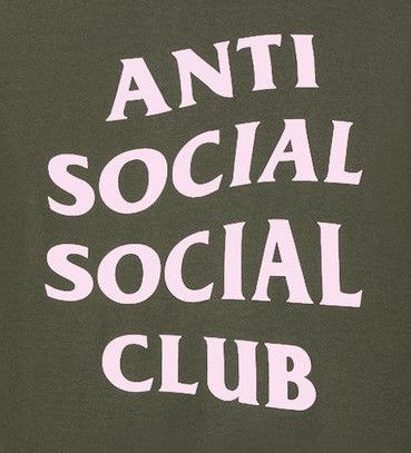 Anti Social Social Club × Undefeated DS UNDFTD x ASSC Pink Logo Club Army Tee in hand Size US XXL / EU 58 / 5 - 3 Thumbnail