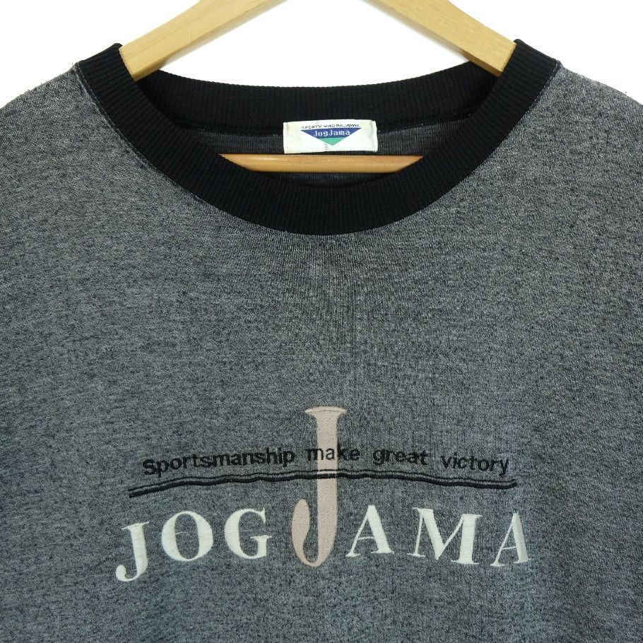 Japanese Brand Vintage 90's JOGJAMA Sport Pyjamas Big Logo Sweatshirts Size US XL / EU 56 / 4 - 3 Thumbnail