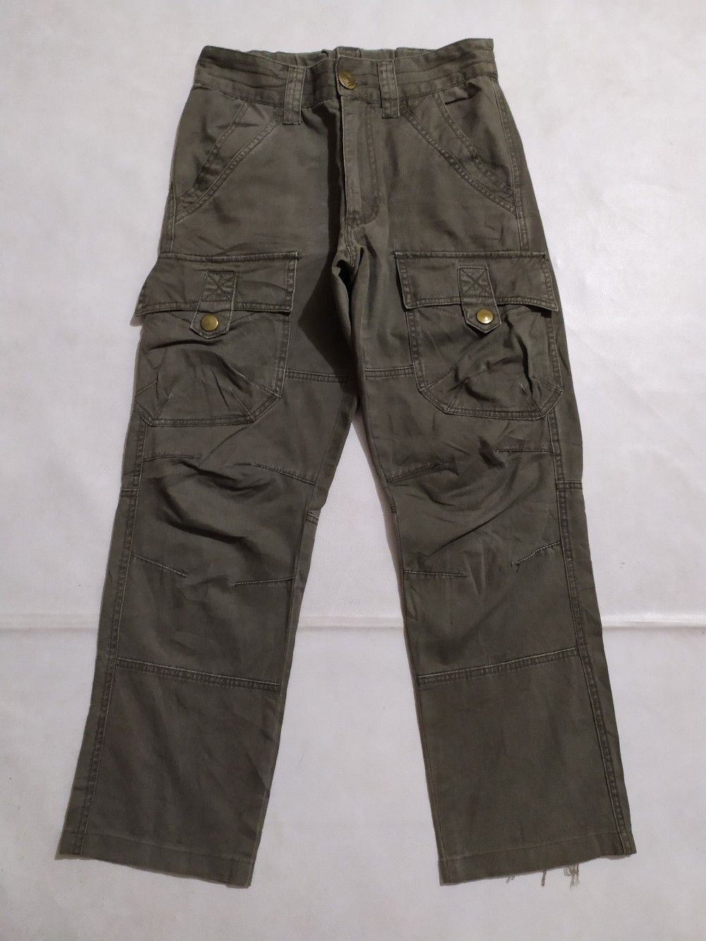 Japanese Brand 🔥Unknown Japanese Brand Multipocket Tactical Cargo Pants Size US 29 - 1 Thumbnail