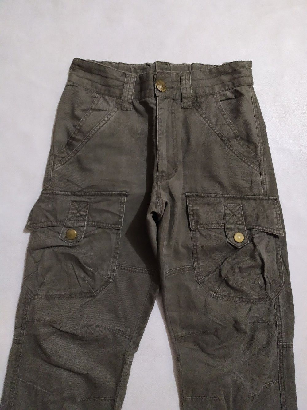 Japanese Brand 🔥Unknown Japanese Brand Multipocket Tactical Cargo Pants Size US 29 - 2 Thumbnail