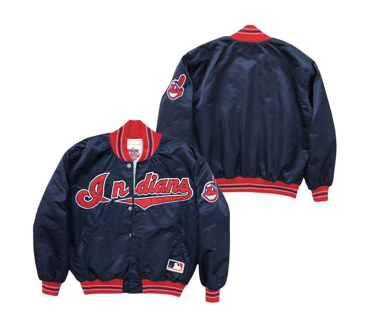 MLB Vintage Felco MLB Indiana Varsity Jacket Made In USA Size US L / EU 52-54 / 3 - 2 Thumbnail