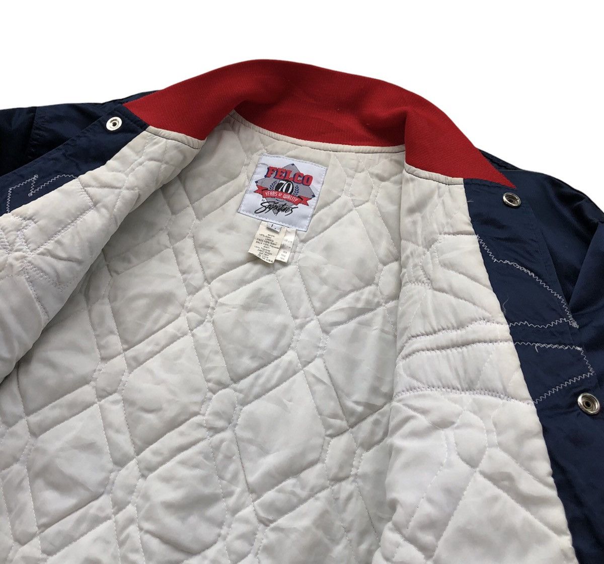 MLB Vintage Felco MLB Indiana Varsity Jacket Made In USA Size US L / EU 52-54 / 3 - 9 Thumbnail