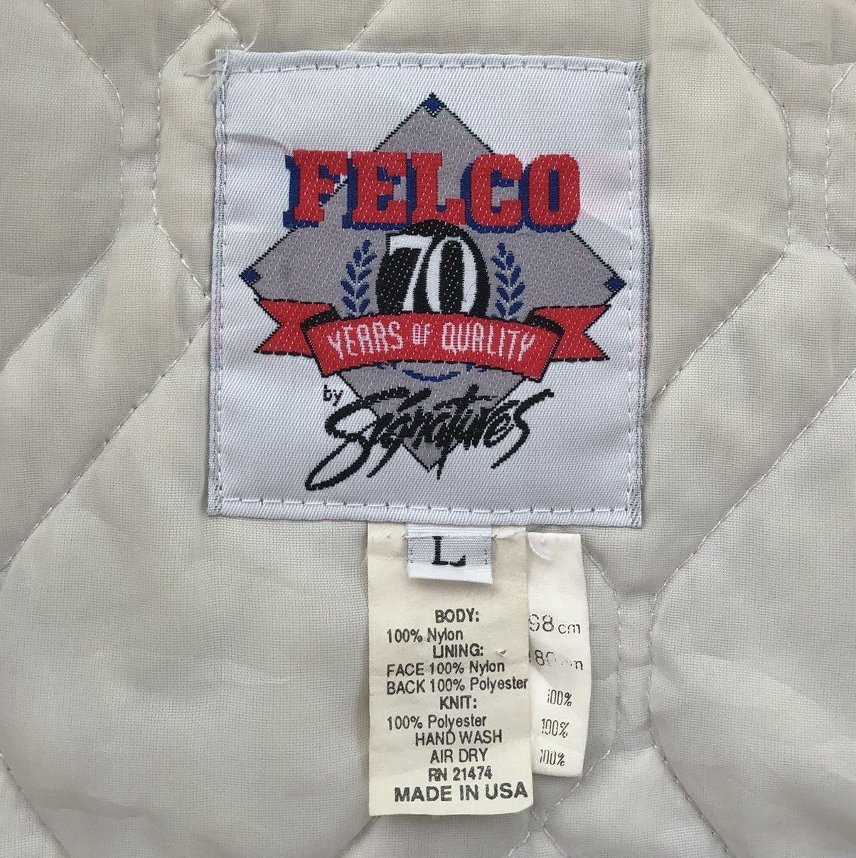 MLB Vintage Felco MLB Indiana Varsity Jacket Made In USA Size US L / EU 52-54 / 3 - 10 Thumbnail