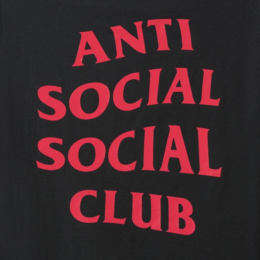 Anti Social Social Club DS RED ASSC Life CORN BEEF BLACK TEE FTP FOG BAPE KITH KAWS Size US S / EU 44-46 / 1 - 2 Thumbnail