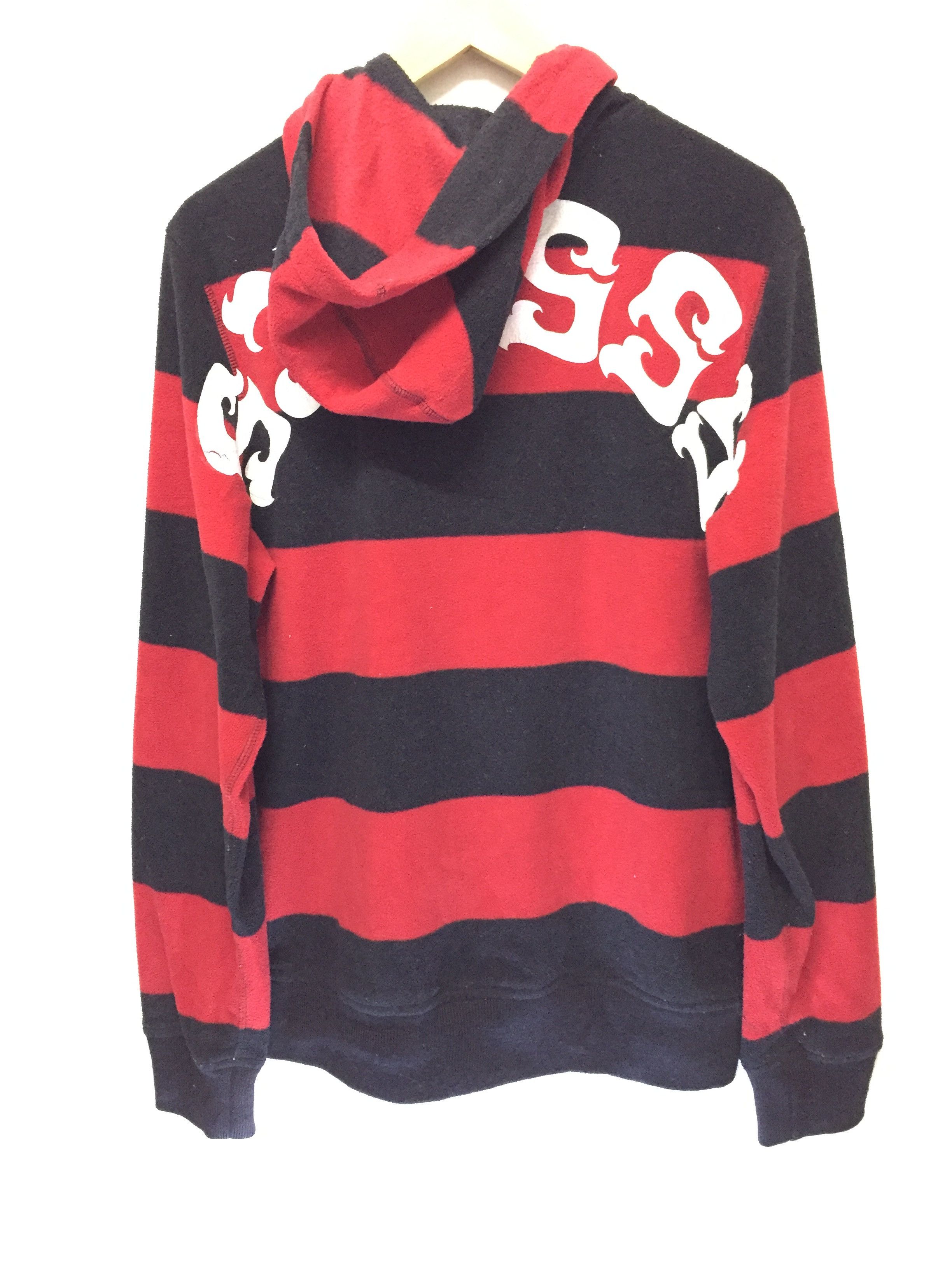 Stussy 2000s STUSSY fleece seditionaries hoodie Size US L / EU 52-54 / 3 - 2 Thumbnail
