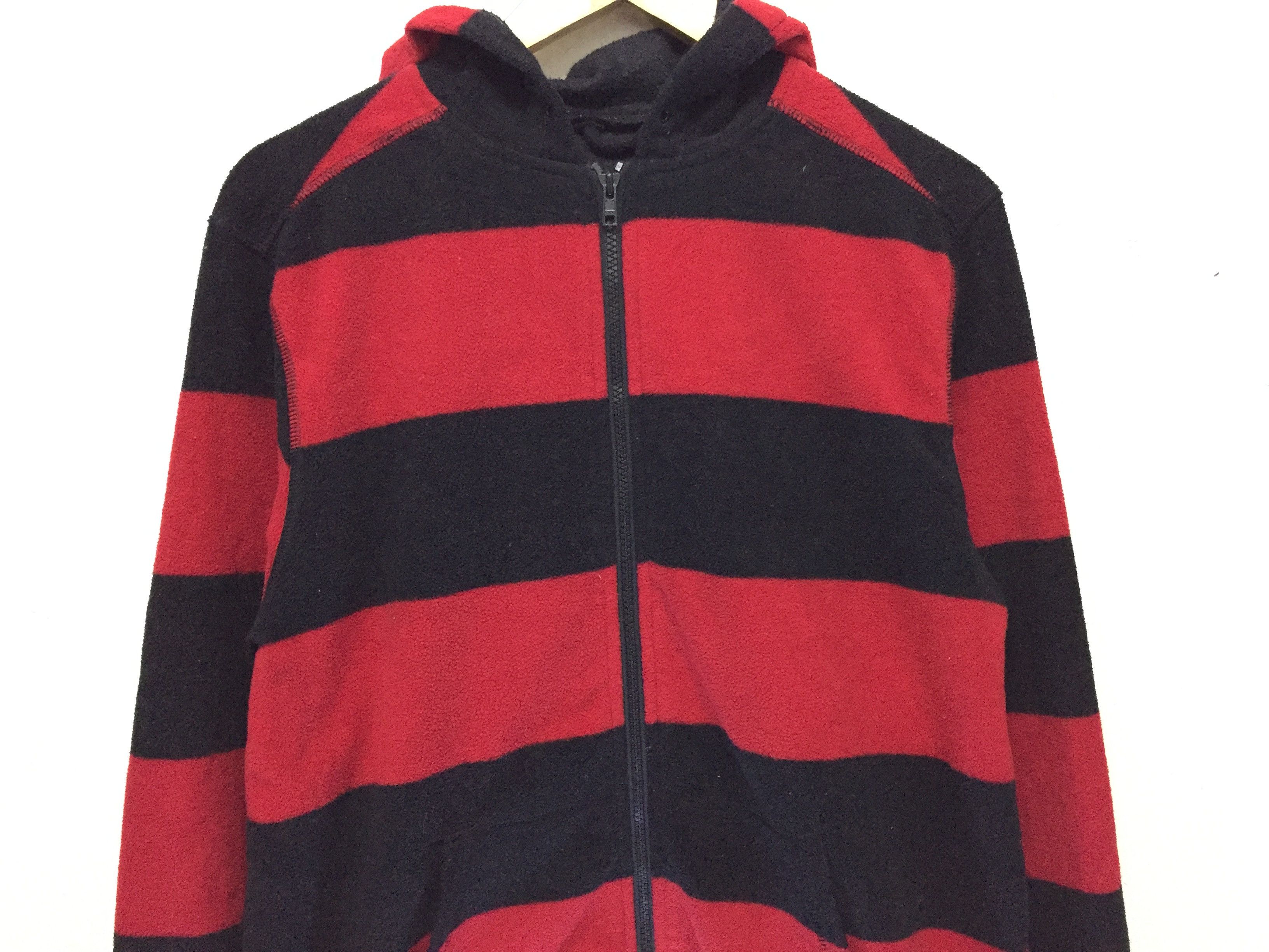 Stussy 2000s STUSSY fleece seditionaries hoodie Size US L / EU 52-54 / 3 - 7 Thumbnail