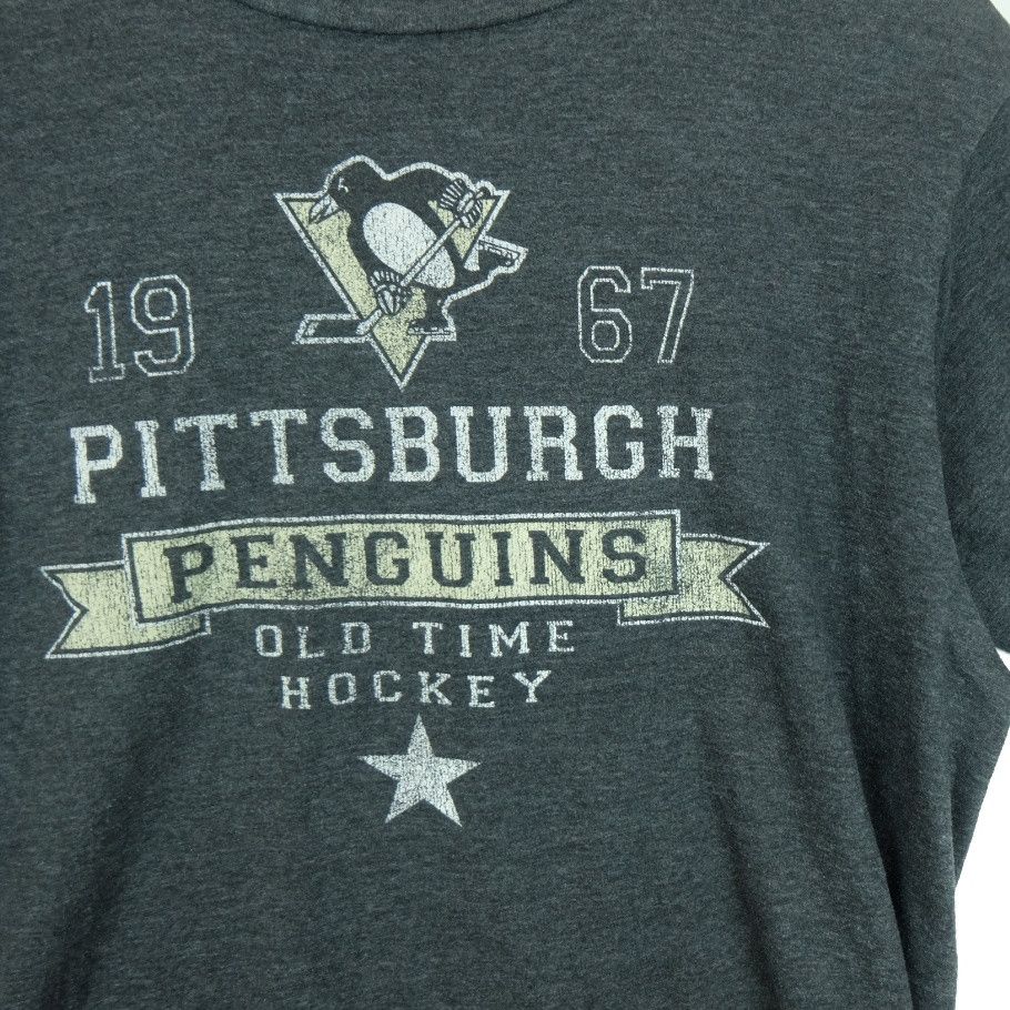 NHL Vtg 2000's NHL Pittsburg Peguins Old Time Hockey Tee Shirt Size US M / EU 48-50 / 2 - 3 Thumbnail