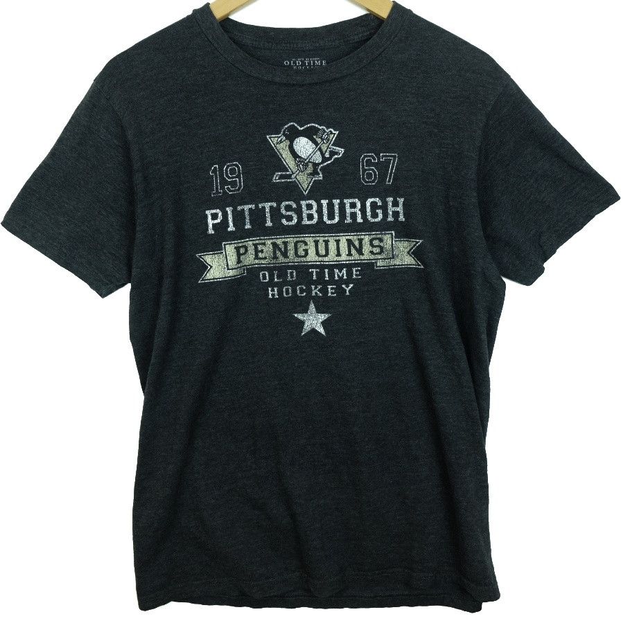 NHL Vtg 2000's NHL Pittsburg Peguins Old Time Hockey Tee Shirt Size US M / EU 48-50 / 2 - 2 Thumbnail
