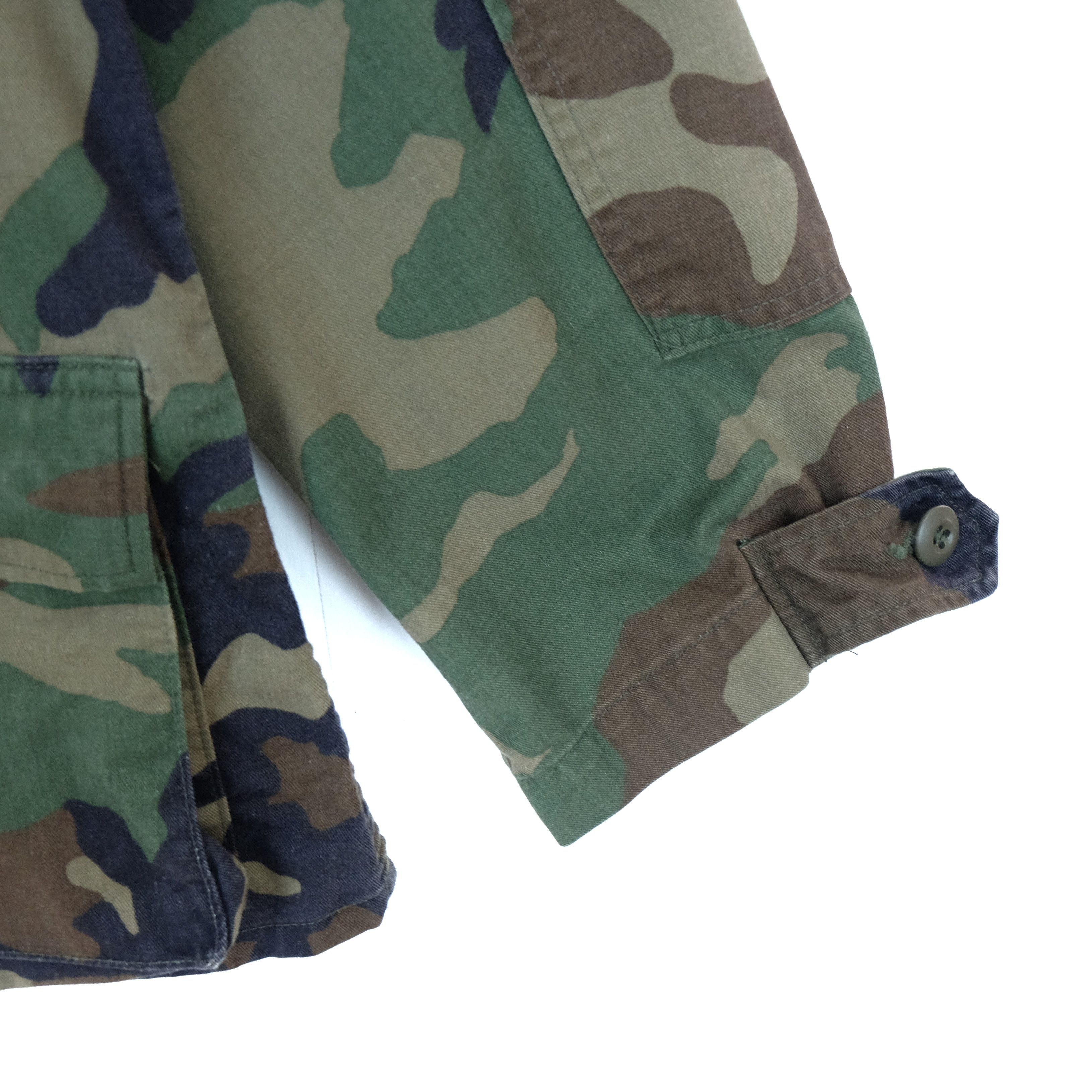 American Apparel MILITARY Camouflage Tactical World War Army Jacket Size US S / EU 44-46 / 1 - 5 Thumbnail