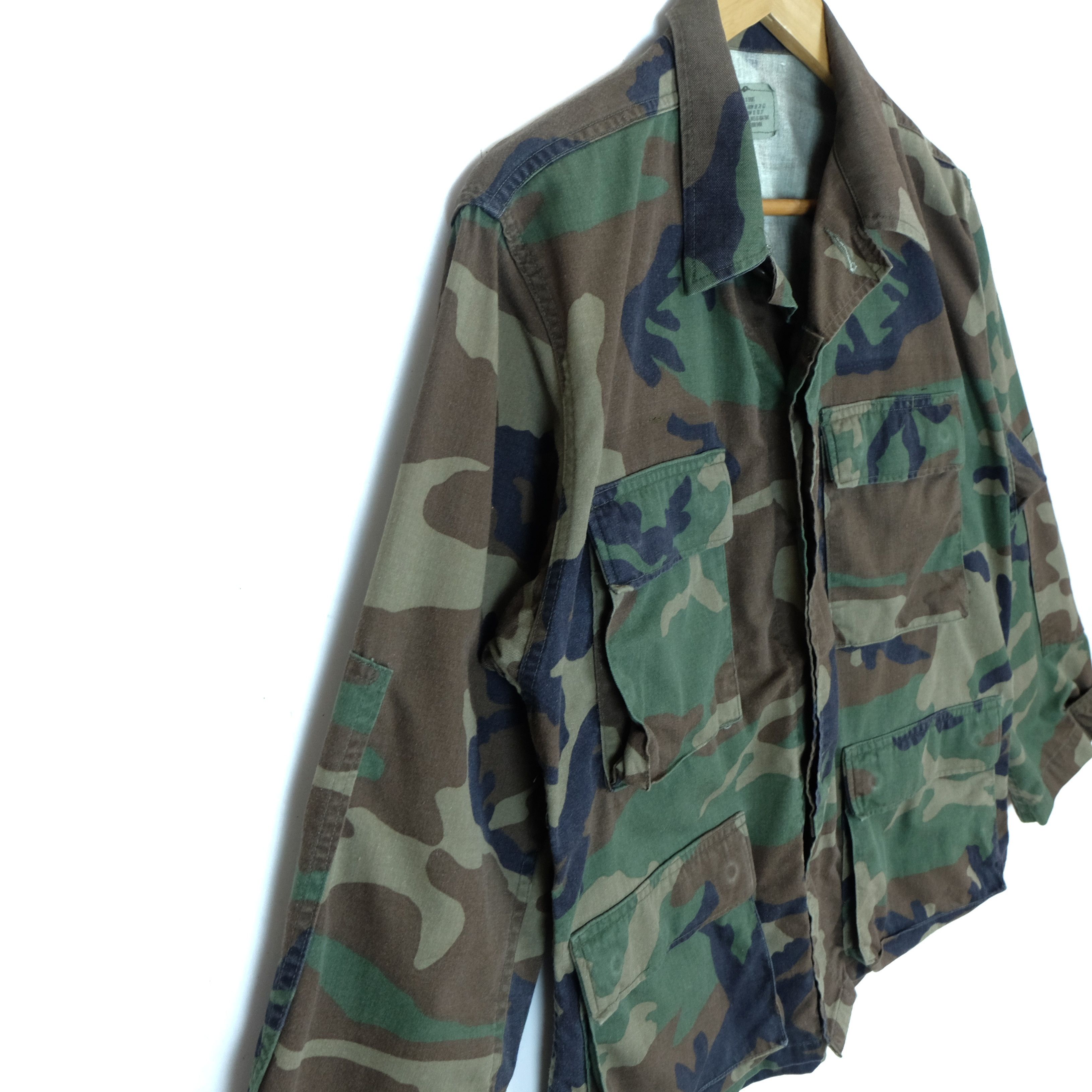 American Apparel MILITARY Camouflage Tactical World War Army Jacket Size US S / EU 44-46 / 1 - 6 Thumbnail