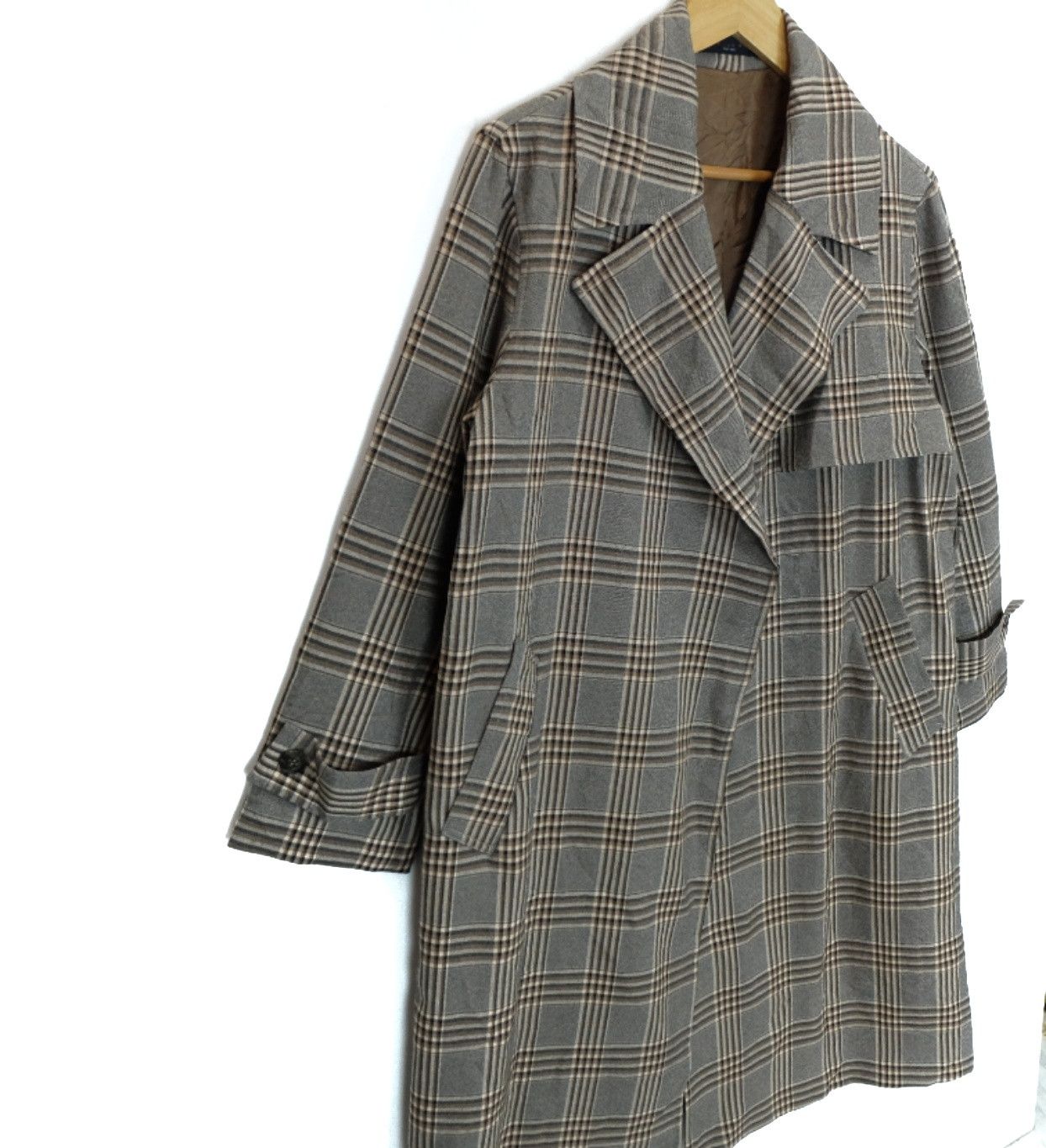 Atelier de l'Armee ATELIER SIX Trench Long Coat Jacket Without Button Size US M / EU 48-50 / 2 - 6 Thumbnail