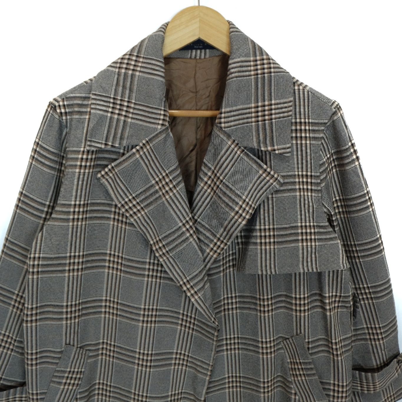 Atelier de l'Armee ATELIER SIX Trench Long Coat Jacket Without Button Size US M / EU 48-50 / 2 - 4 Thumbnail