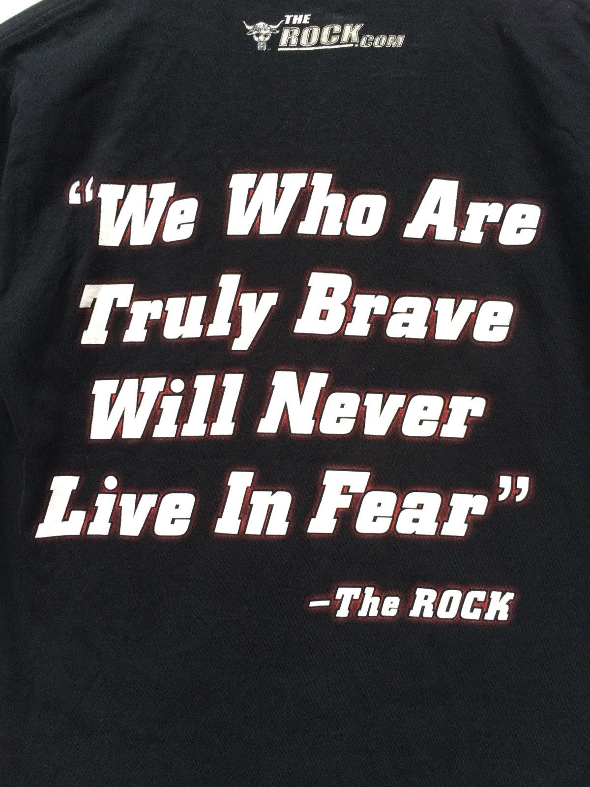 Vintage × WWF Vintage 2002 The Rock World Wrestling Federation Tshirt Size US M / EU 48-50 / 2 - 2 Thumbnail