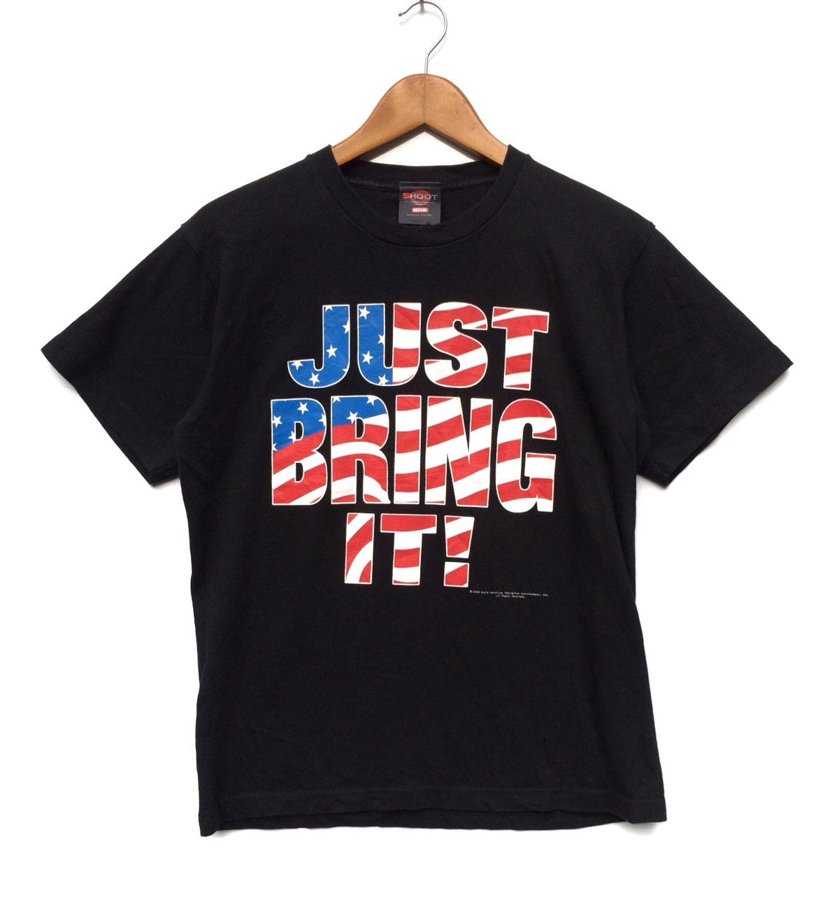 Vintage × WWF Vintage 2002 The Rock World Wrestling Federation Tshirt Size US M / EU 48-50 / 2 - 1 Thumbnail