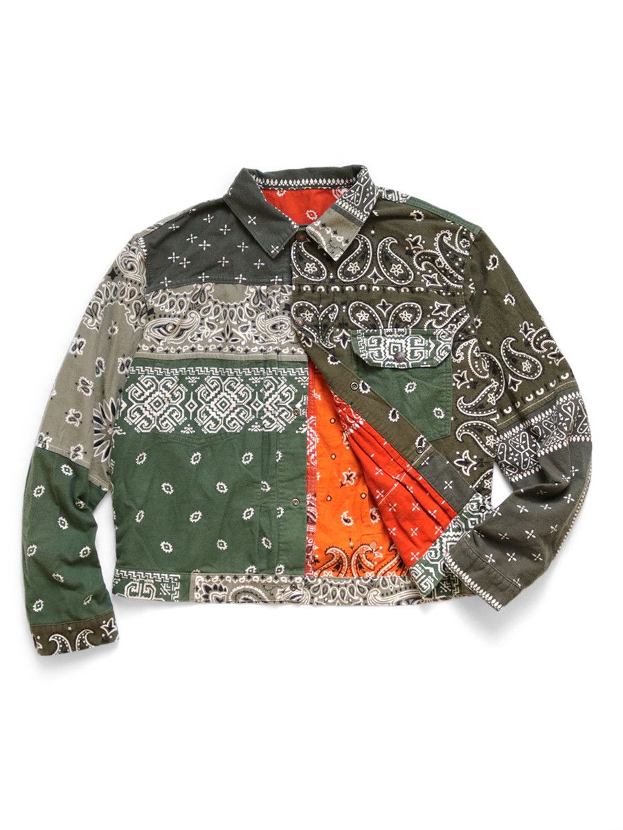 Reversible bandana print 1st jacket