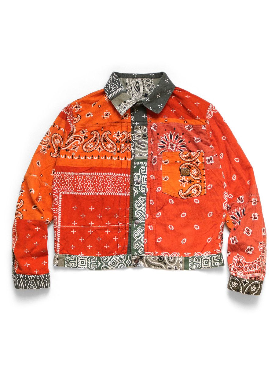 Reversible bandana print 1st jacket