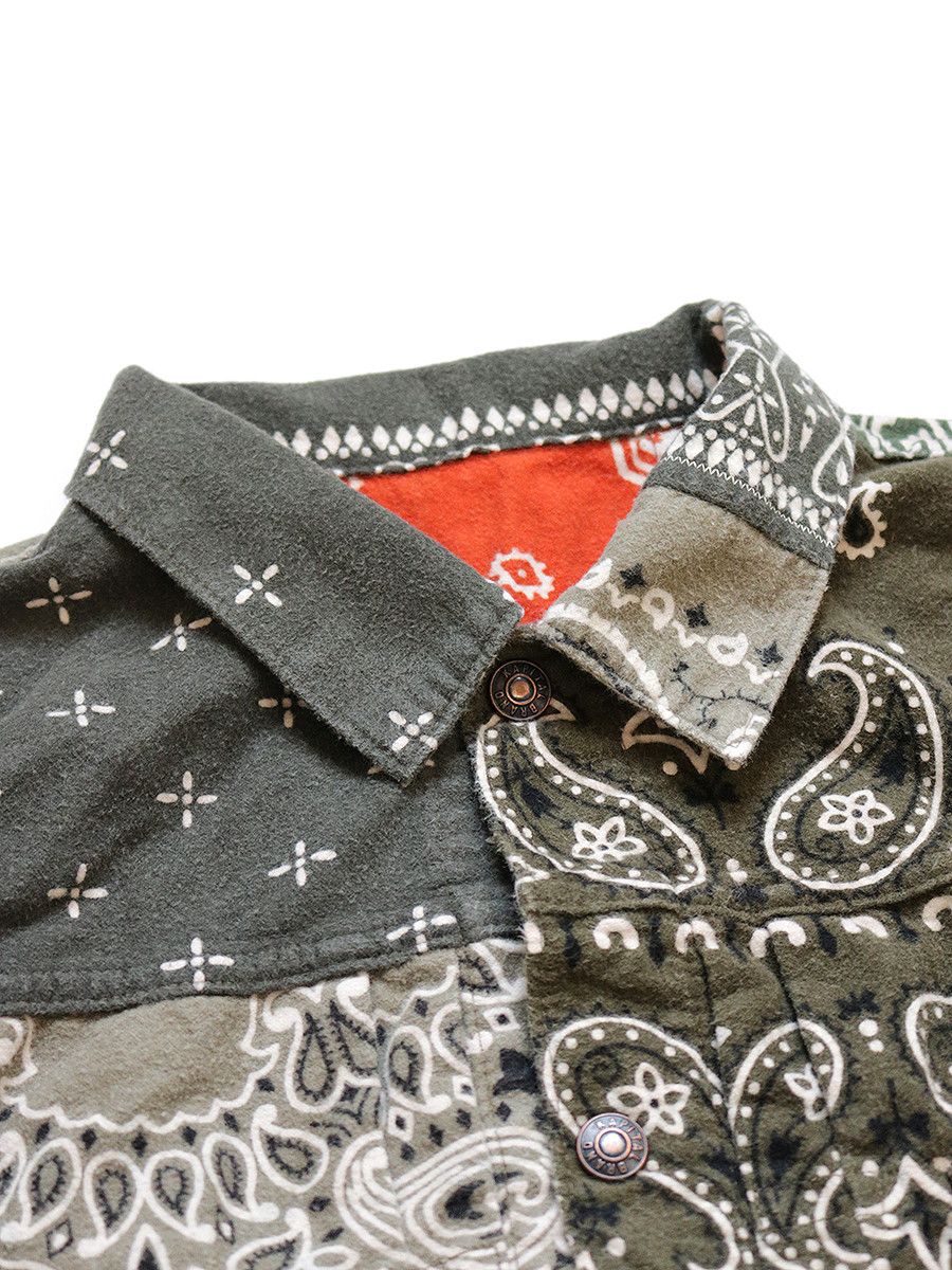 Reversible bandana print 1st jacket