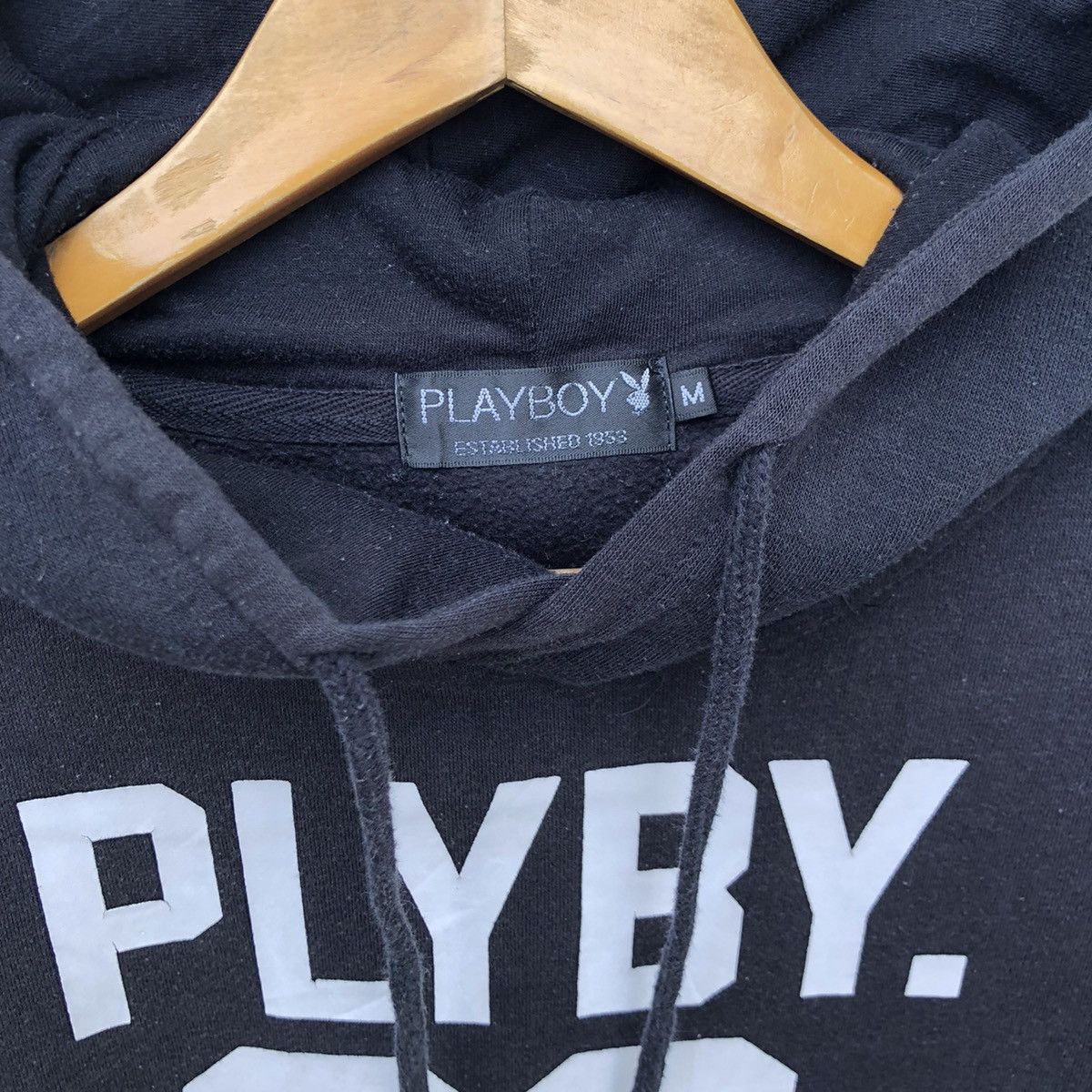 Playboy Playboy 80 Big Logo Hoodie Sweatshirt Size US M / EU 48-50 / 2 - 2 Thumbnail