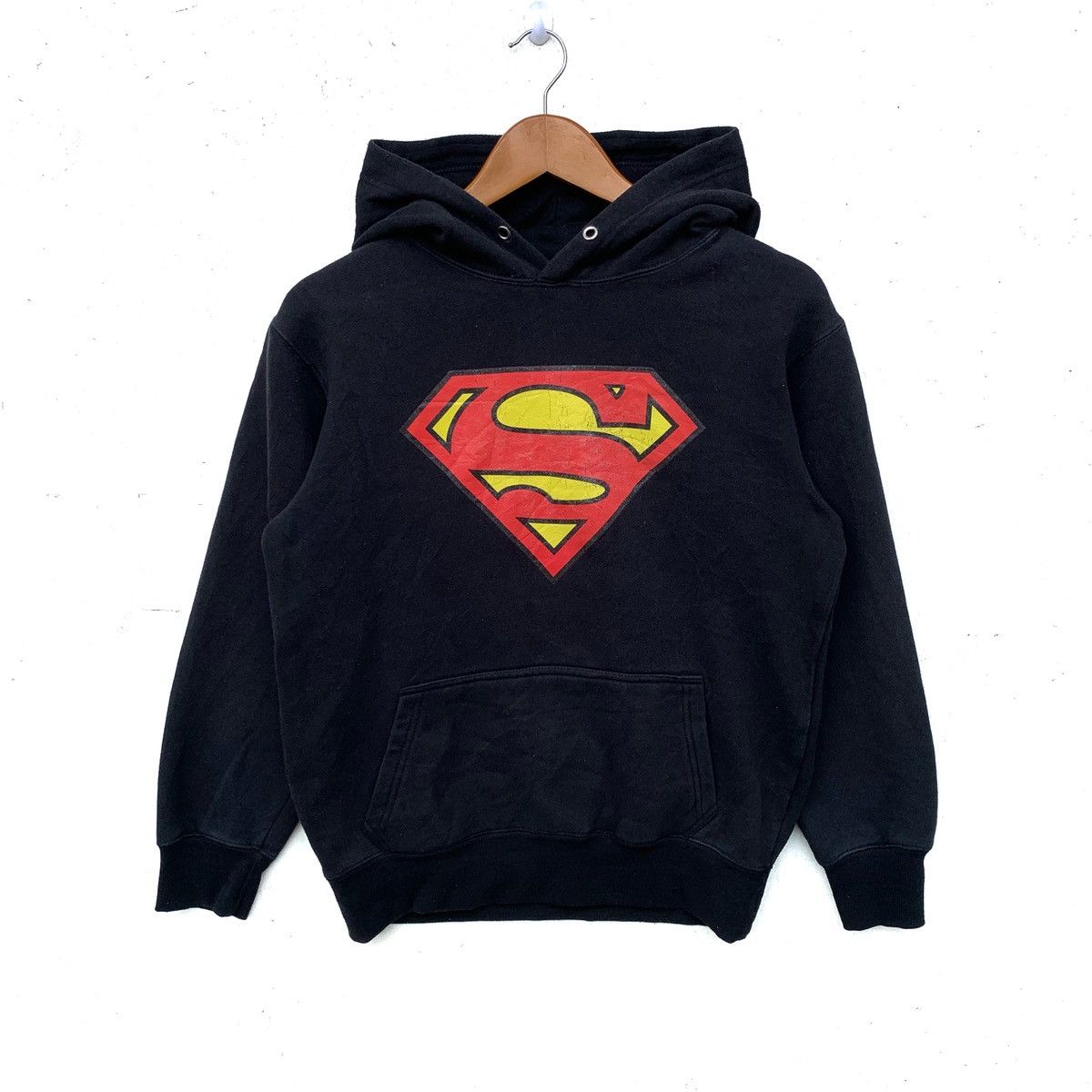 Cartoon Network × Vintage Vintage Big Logo Superman Hoodie Pullover Jumper Sweatshirt Size US M / EU 48-50 / 2 - 1 Thumbnail