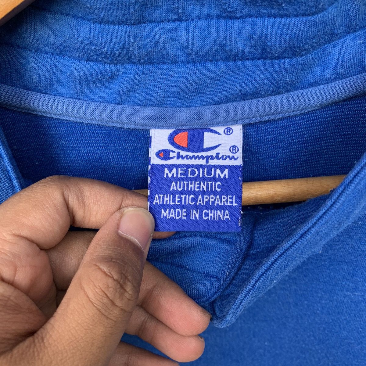 Champion × Vintage Big Logo Champion Sweatshirt Size US M / EU 48-50 / 2 - 3 Thumbnail