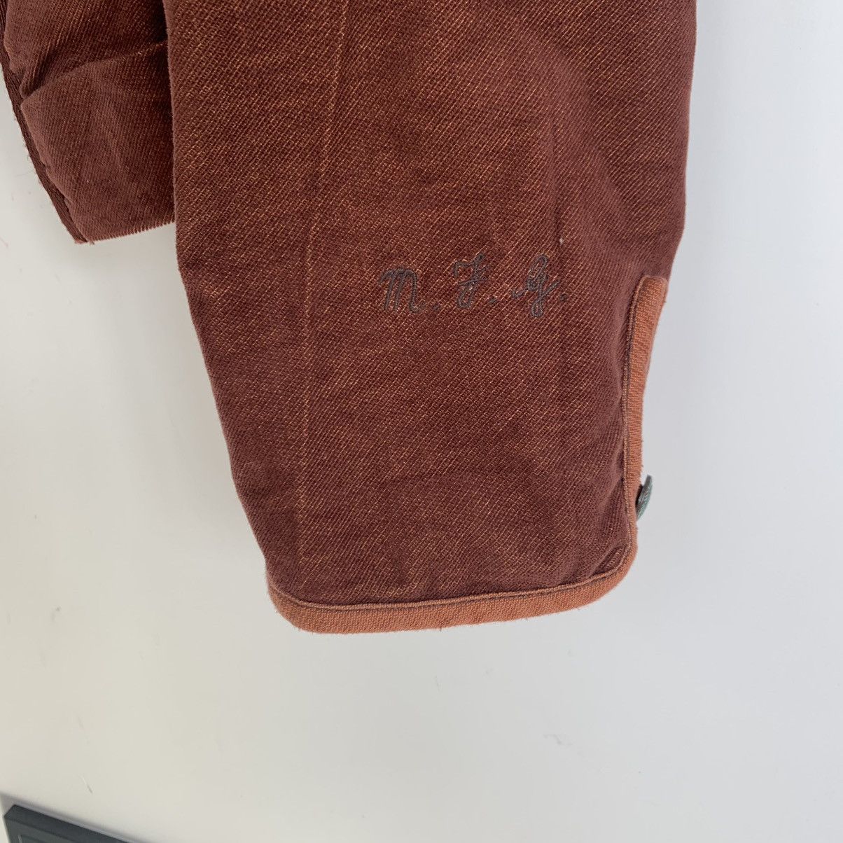 Marithe + Francois Girbaud 🔴 Marithe Francois Girbaud Jacket Blazer Strap Brown 90s Size M / US 6-8 / IT 42-44 - 4 Thumbnail
