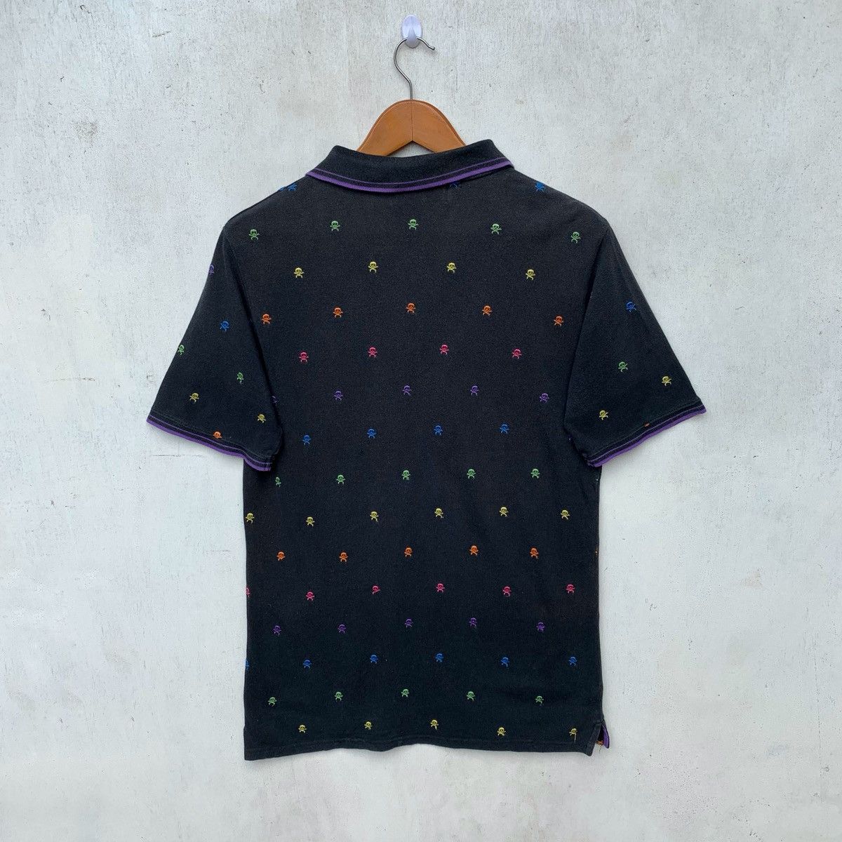 Beams Plus Overprint Skull Beams Polo Shirt *SIZE ON TAG L FIT M Size US L / EU 52-54 / 3 - 5 Thumbnail