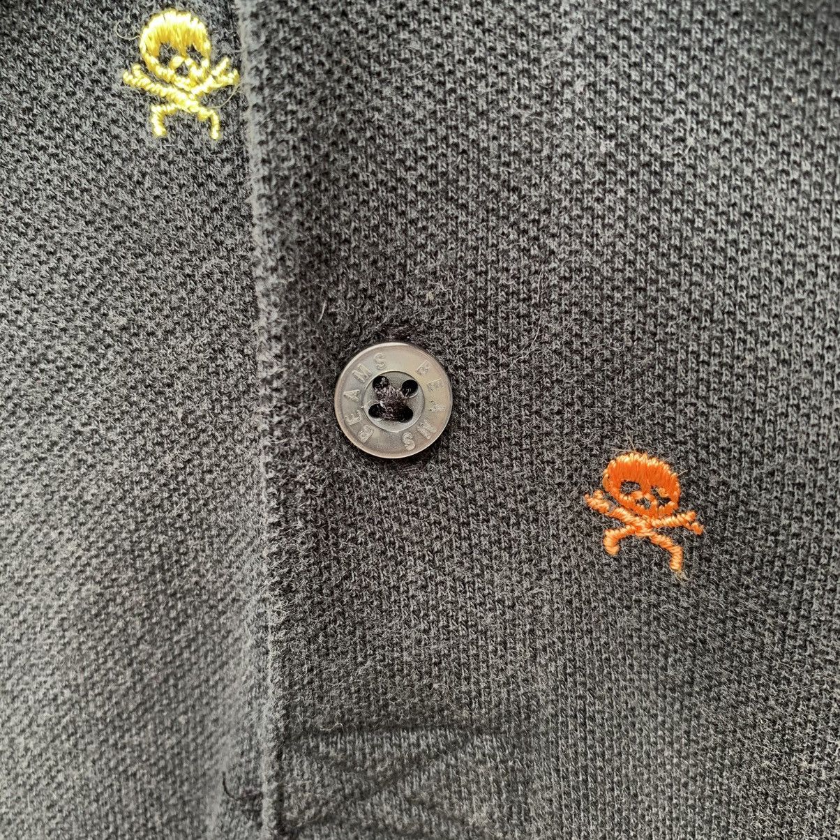 Beams Plus Overprint Skull Beams Polo Shirt *SIZE ON TAG L FIT M Size US L / EU 52-54 / 3 - 4 Thumbnail